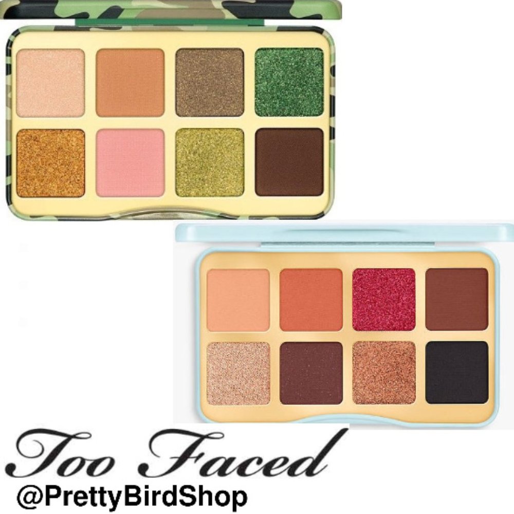 Sale! TOO FACED set 2 palettes 16 shadows NIB Limited Edition PRICE FIRM